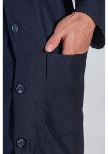 Erkek Gömlek Yaka Atölye Ve İş Önlüğü 44-60 Beden Arası Lacivert