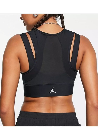 Jordan Dri-fıt Sport Layered Sports Bra Bej