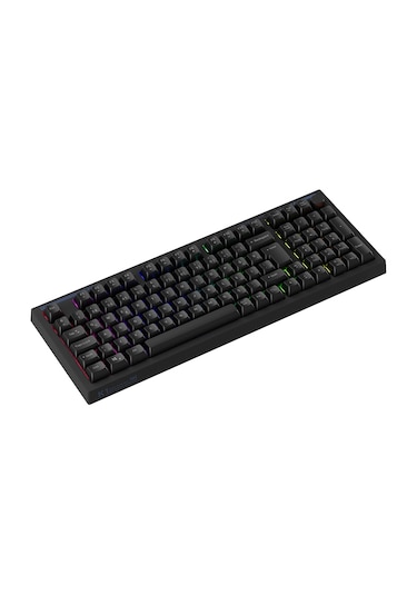 Machenike K1 Kablolu Membran Rgb Siyah Türkçe Q Gaming Klavye