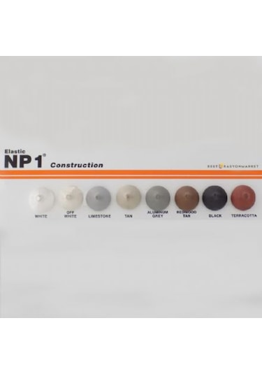 Np1 Ms Polimer Mastik 290 Ml "25 Adet" Renk Seçenekleriyle