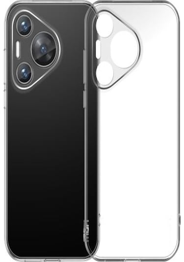 Adige Huawei Pura 70 Pro Uyumlu Kılıf Şeffaf Silikon