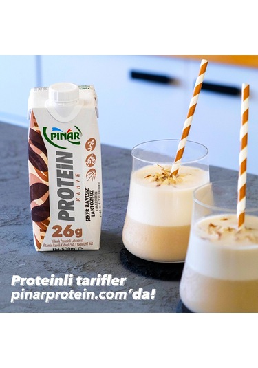 Pınar Protein Kahveli Süt 5 x 500 ML