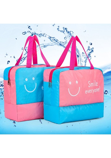 Gajeena Kuru Ve Islak Ayırma Özellikli Büyük Kapasiteli Spor Çantası - Plaj Ve Havuz İçin Pratik Çözüm Çok Renkli