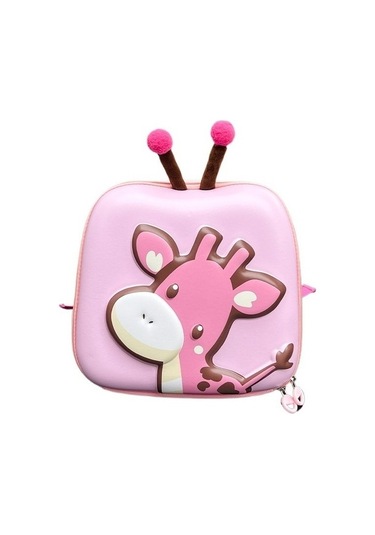 Karikatür Geyik Eva Yumurta Kabuğu Çantası Erkek Ve Kız Anaokulu Sevimli Küçük Okul Çantası Moda Çocuk Sırt Çantası 26yxfp Açık Pembe