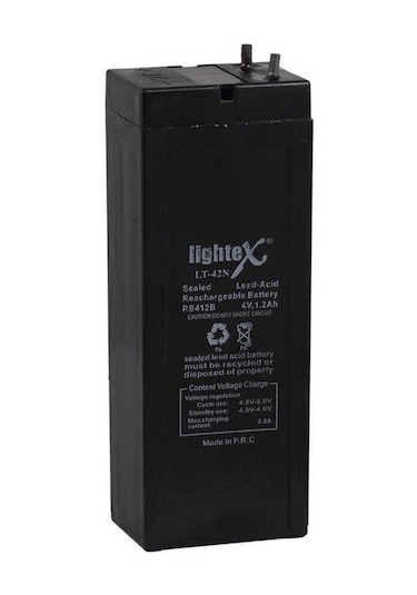 Lightex Lt-42 4V 1.2Ah Bakımsız Işıldak Aküsü