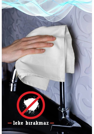 Qurry İz Bırakmaz Sihirli Mikrofiber Temizlik Bezi 3'lü 35 x 60 CM