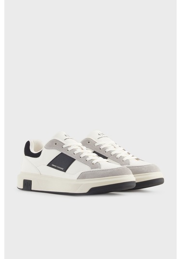 Armani Exchange Erkek Ayakkabı Xm001720 Af17529 M0017 Beyaz-siyah Beyaz-siyah Armani Exchange Erkek Ayakkabı Xm001720 Af17529 M0017 Beyaz-siyah Beyaz-siyah
