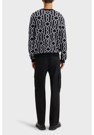 Hugo Erkek Kazak 50547001 001 Siyah Siyah