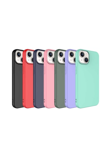Apple Uyumlu iPhone 14 Tchs Mara Lansman Kılıf-lacivert Lacivert Lacivert