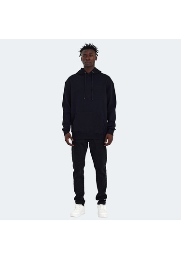 The Crow NEVER Erkek  Siyah Sweatshirt