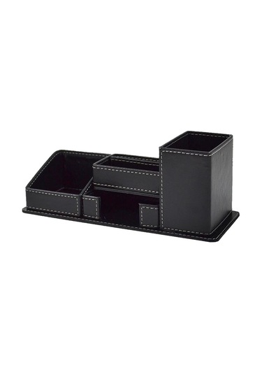 Mimaks Dk-141 4 Bölmeli Suni Deri Masaüstü Set