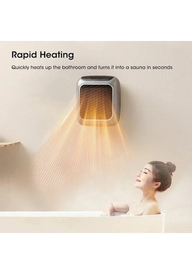 Trendooze 800w Kısa Süreli Isıtıcı Ab, Ab Ve Banyo İçin Kullanılır