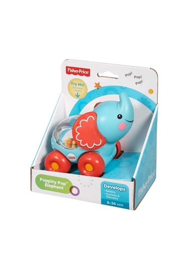 Fisher Price Poppity Araçlar - Mavi Fil Cmv98