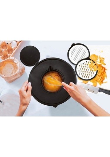 Sofram 9 Parça Rendeli Karıştırma Kabı Seti Inox