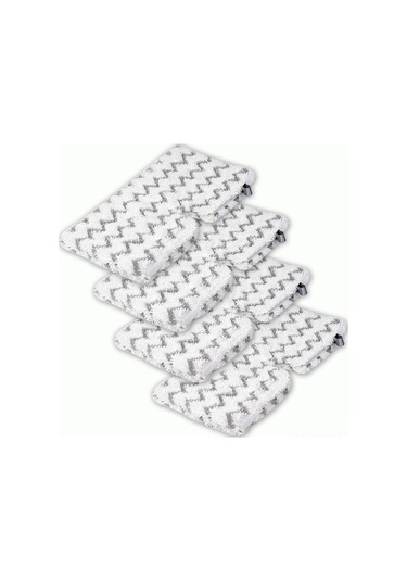 4'lü Buhar Mop Bezi Kapağı Mop Aksesuarları Mop Başlığı Lif Mop Bezi Yedek Ped