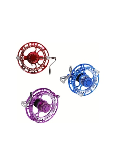 Xuweiwei 85 Mavi Canlı Renkli Alüminyum Alaşım Olta Makarası Tatlı Ve Tuzlu Su İçin Çok Amaçlı Trolling Tekerleği Sevgililer Günü Paskalya Kadınlar Günü Anneler Günü İçin