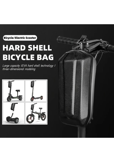 Willowhaven Foldable Bisiklet Ön Gidon Çantası Black Small 10144oz 3l 4l Sert Kabuk Eva Hafif Haki