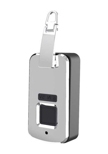 Pazly Parmak İzi Kilitli Akıllı Çanta Kilit - Hızlı Açılış, Uzun Pil, Çinko Alaşımı Diğer