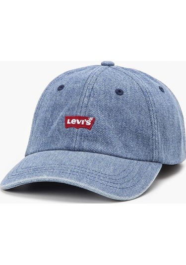 Unisex Kadın Erkek Mavi Jean Kot Şapka D7735-0005-11510 Mavi