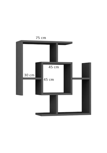 Rafkestir Paris Duvar Raf Seti Sacramento ( Mat )