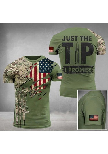 Snapbuy Amerikan Asker Komando Tişört - Erkek Kamuflaj Üst, Çabuk Kuruyangökyüzü Mavierkek Gökyüzü Mavi