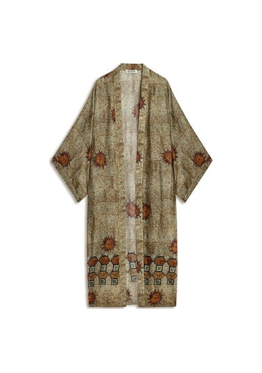 N25yn11115 Nocturne Kimono Çok Renkli