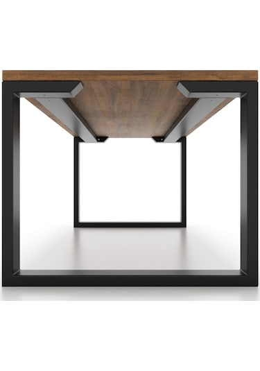 Abronyahediye Ağaç Masa Kütük Masa Ayağı Metal Ayak Bahçe Mobilya Masa Ayağı