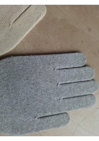 1 Çift. Pamuk Örme Iş Eldiveni. Work Gloves.Safety.