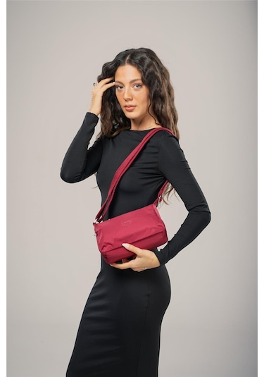 Ççs Kadın Omuz Çantası Ccs17969 Std / Bordo Bordo