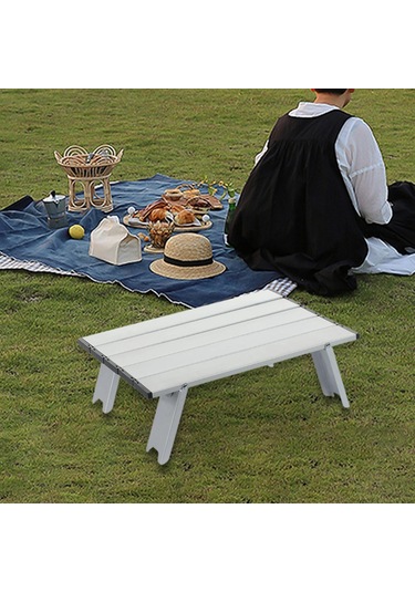 Suntek Katlanabilir Kamp Masası Balıkçılık Sırt A Gri
