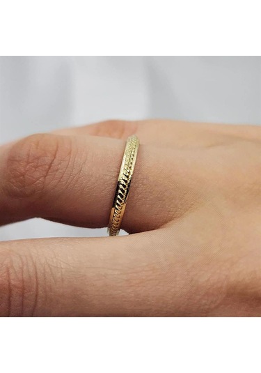 14 Ayar Altın Alyans-sarı