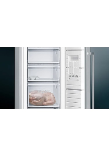 Siemens GS36NVIE0N 242 LT 7 Çekmeceli Dikey Derin Dondurucu
