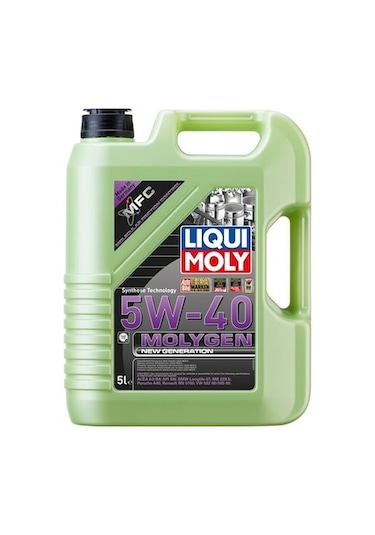 Liqui Moly 5W-40 Molygen New Generation Sentetik Motor Yağı 5 L