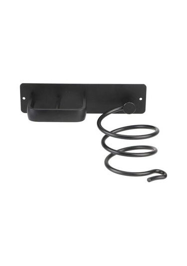 Willowhaven Banyo Saç Kurutma Makinesi Tutucu Depolama Raf Raf Depolama Aksesuarları Saç Kurutma Mak 2 Adet Beyaz Gri