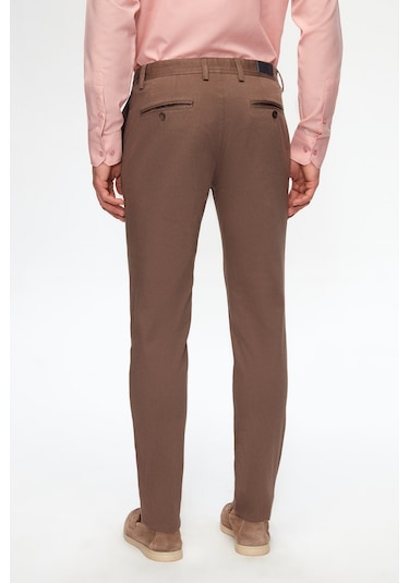 Twn Slim Fit Vizon Armürlü Chino Pantolon 6ecc3s208232m Çok Renkli