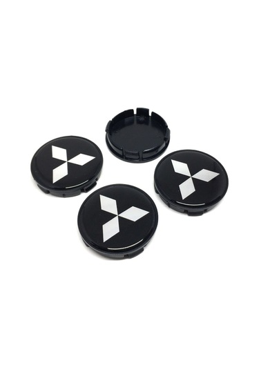 Mitsubishi Siyah Plasto 56/52 Jant Göbeği