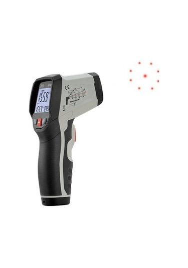 Cem Dt836 Dairesel Lazer Işıklı Termometre 1000 C-59319