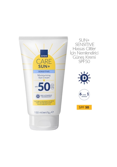 Avon Sun+ Protect Nemlendirici Güneş Kremi SPF50 3 x 150 ML