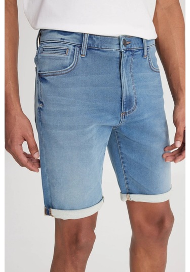 Lee 5 Cep Erkek Mavi Şort Mavi