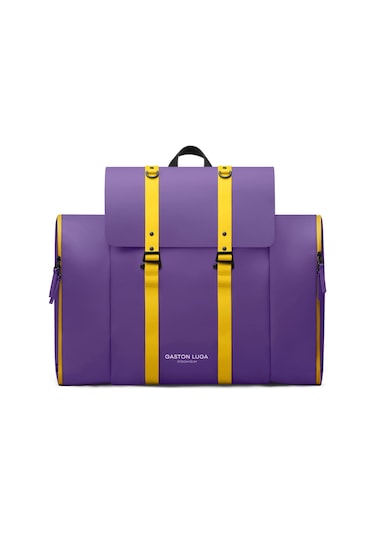 Gaston Luga Splash Sneaker Pockets Spor Çantası - Mor Lacivert - Mor