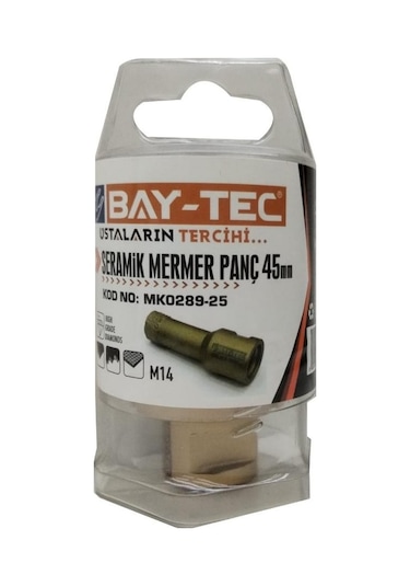 Bay-tec Mk0289-25 Seramik Mermer Delme Panç 45 Mm