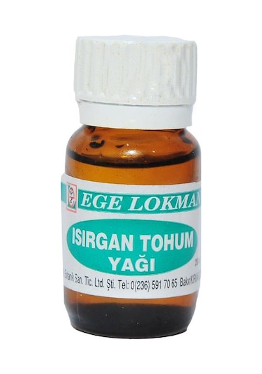 Ege Lokman Isırgan Tohumu Yağı 20 ML