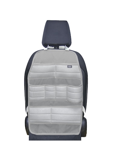 Bod Ecolux Serisi Taytüyü Araba Oto Koltuk Arkası Eşya Düzenleyici Araç İçi Organizer Gri