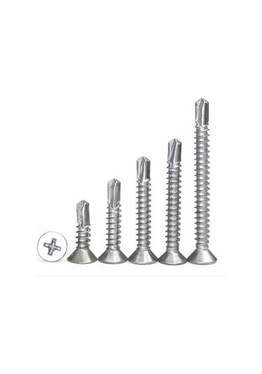 Matkap Uçlu Vida 4,8 80 Yhb 200 Adet