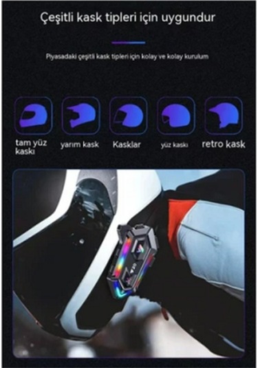 Motobir Y20 Bluetooth İntercom Seti