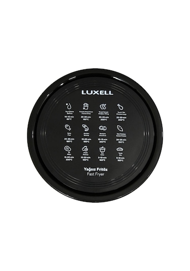 Luxell LX-FC5130 Airfry Yağsız Sıcak Hava Fritözü 5,5 LT