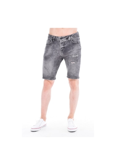 Cedy Denim Erkek Kot Şort Slim Fit Jean Şort - C342 M