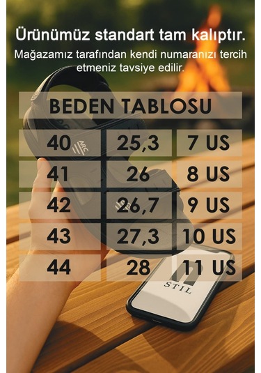 Günlük Erkek Sandalet Kalın Ortopedik Dikişli Taban Cırtlı Havuz Deniz Ayakkabısı 5201 Siyah