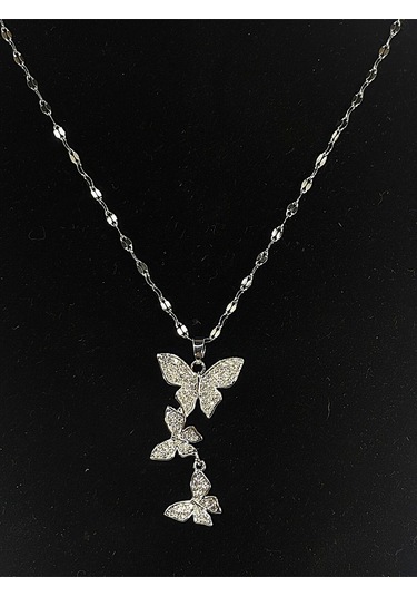 Kadın Çelik Kolye - Kçk6 Çok Renkli