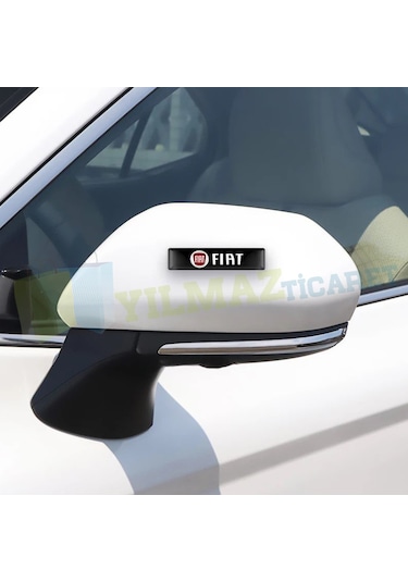 Fiat Logo Arma Yan Ayna Vites Torpido Konsol Damla Sticker